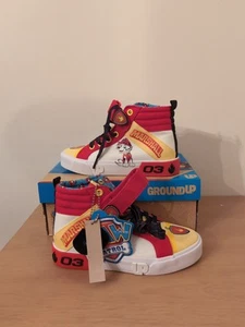 Paw Patrol Marshall Ground Up High Toddlers Pre School Shoes Size 1 - Picture 1 of 5