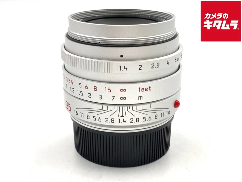 Leica Summilux M f1.4/35mm ASPH. Silver [11675] for LeicaM -Near Mint- `6157 - Image 1 of 3