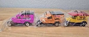 Set of 3 Kellogg's Cereals Matchbox Model A & Model T Ford Trucks - Picture 1 of 8