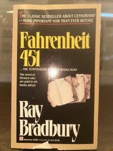 Fahrenheit 451 by Ray Bradbury 1991 (PB) V/G!!!! - Picture 1 of 2