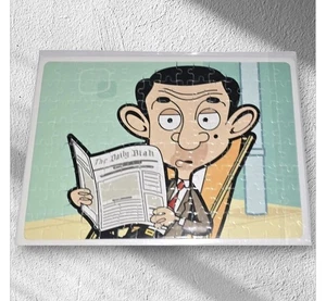 Mr Bean Themed Cardboard Jigsaw A4 Size Puzzle 120 pieces Cartoon Funny Humour - Picture 1 of 1