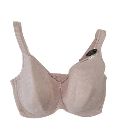 Sujetador con aros Chantelle 36DDD ligeramente forrado rosa suave de encaje nuevo con etiquetas 3581 con aros Foto 1 de 4