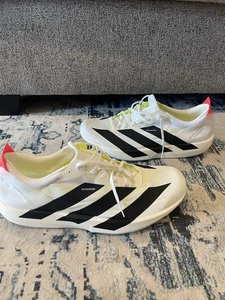 Adidas Adizero Adios 9 Laufschuhe Größe 12 Herren weiß schwarz gebraucht, in einwandfreiem Zustand - Bild 1 von 11