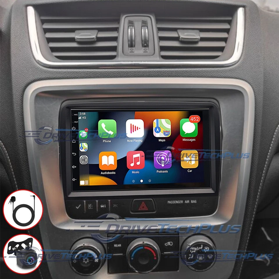 For 2013 2014 2015 2016 2017 GMC Acadia Android 14 Carplay Car GPS Stereo Radio Foto 1 de 4