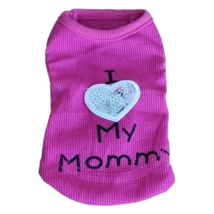 X-TRA SMALL DOG SWEATER -PINK-NEW WITHOUT TAGS - Picture 1 of 2