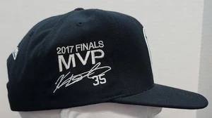 Mitchell & Ness 2017 MVP Kevin Durant Golden State Warroirs Hat Snapback Black - Picture 1 of 24