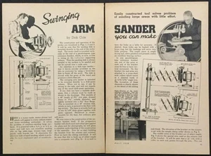 Overarm Sander 1938 HowTo Build PLANS Large Paneels - Bild 1 von 2