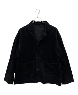 uniform experiment CORDUROY WORK JACKET Size: 3 Black UE232001 Men - Image 1 of 4