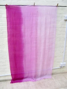Real silk wrap, scarf,   67 ins long   Pink, merging colourways - Picture 1 of 1