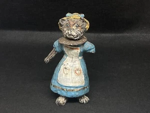 Asintiendo gato en un vestido de Heyde (amarillo 997) Falta un brazo - Imagen 1 de 9