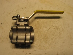 NUOVA VALVOLA APOLLO 86A-103-01 CF8M ACCIAIO INOX 1/2" NPT 1500CWP P9034 - Foto 1 di 6