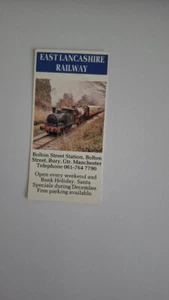 EAST LANCASHIRE RAILWAY HISTORY PICTURE (COLLECTORS ITEM ) - Picture 1 of 2