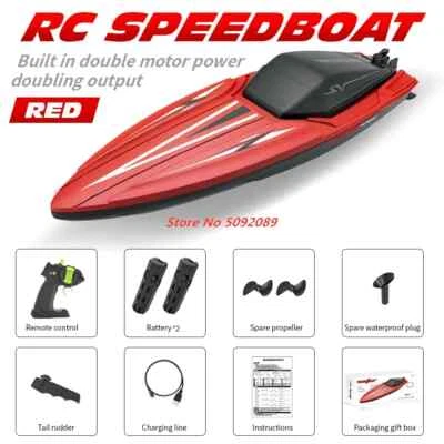 35CM Large RC Racing Boat Radio Control SpeedBoat Driving RC Ship Boat Toy Hot - Image 1 of 4