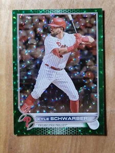 Aggiornamento Topps 2022 Kyle Schwarber #US88 Green Foilboard Parallel 290/499 Phillies - Foto 1 di 2