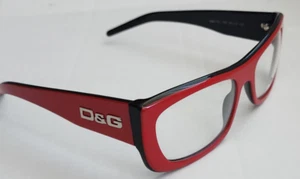 Grobes Dolce & Gabbana DG1152 Gestell für Brille oder Styling glänzend rot & schwarz - Bild 1 von 21