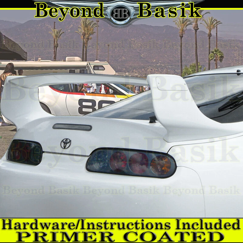 1993 1994 1995 1996 1997 1998 Toyota Supra JDM Style Spoiler Rear Wing PRIMER - Image 1 of 4