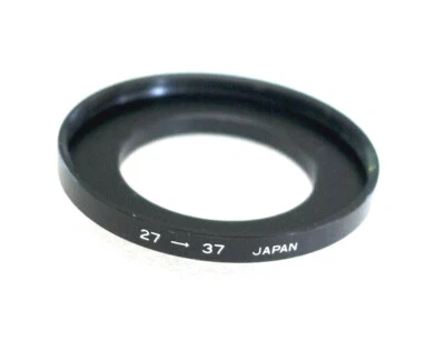 27-37mm Step-Up Ring Adapter - 27mm-37mm Stepping Ring - Made in Japan - NEW - Image 1 of 3