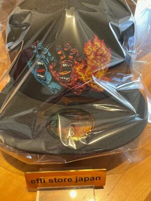 NEW ERA 59FIFTY SANTA CRUZ 3 Screaming Hands Black 14384271 - Image 1 of 4