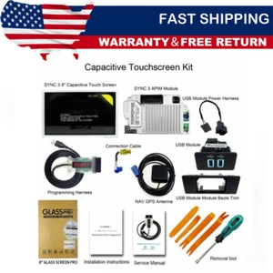 Factory USA STOCK SYNC 2 to SYNC 3 Upgrade Kit 3.4 for Ford Sync3 APIM Carplay - Imagen 1 de 12