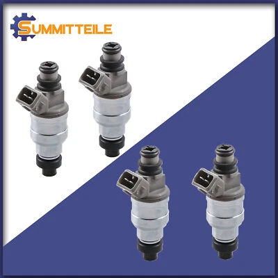 Conjunto (4) injetores de combustível 23250-45011 para 1983-1987 Toyota Camry Celica 2.0L 2.4L L4 - Imagem 1 de 4