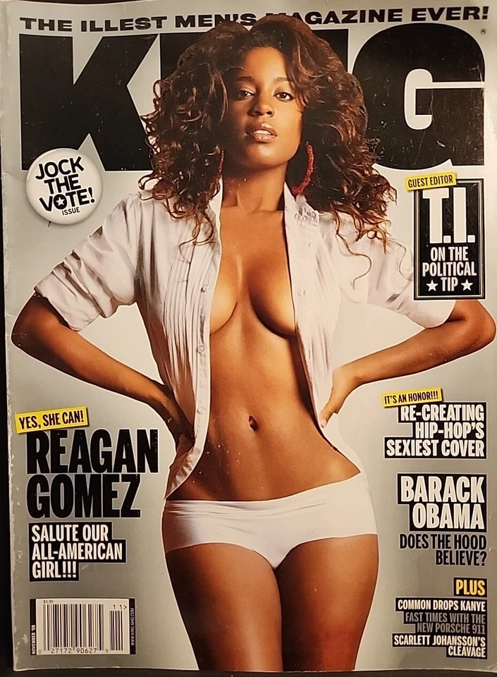 KING Magazine November 2008 Reagan Gomez T.I.  - Image 1 of 1