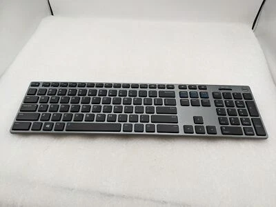 Dell WK717 Premier Wireless Bluetooth Gray Keyboard without Dongle Free Shipping - Image 1 of 4