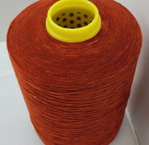 Hilo de lana tejer y tejer a mano | Hilo de chenilla Kone PA rojo 1,9 kg 16000 m cf136 - Imagen 1 de 8