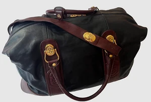 Borsone da viaggio Marino Orlandi in pelle extra large weekender made in Italy - Foto 1 di 21