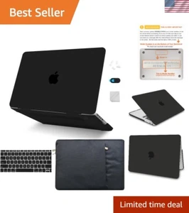 Stylish and Durable Matte Black Hard Shell for MacBook Pro 16'' - 2021-2025 - Picture 1 of 10