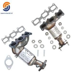 For Ford Explorer 3.5L V6 2013-2019 Pair Bank 1 & 2 Manifold Catalytic Converter - Picture 1 of 12