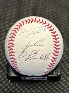 Chicago Cubs mehrfach signiert x4 Rawlings OMLB Baseball Auto - Bild 1 von 3