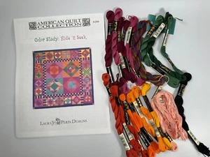Laura J. Perin Designs Color Study Hide 'n Seek Needlepoint Kit with Thread - Picture 1 of 7