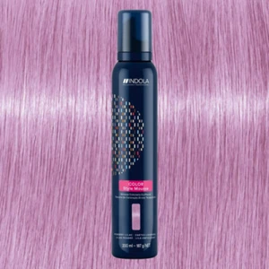 Indola Colour Mousse For Hair Temporary Hair Colour 200ml - Powdery Lilac