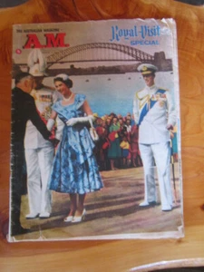 MAGAZINE VINTAGE THE AUSTRALIAN MAGAZINE ROYAL VISIT SPECIAL 1954 ** MUST SEE - Picture 1 of 5
