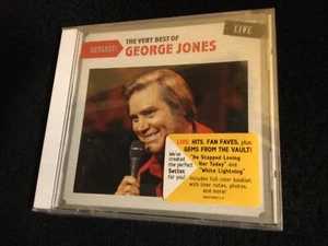 Setlist: The Very Best Of GEORGE JONES Live (2011) CD new White Lightning - Foto 1 di 7