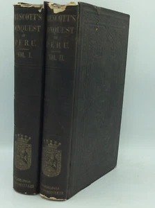 HISTORY OF THE CONQUEST OF PERU Vol. 1-2 by William H. Prescott - 1864 - Incas - Imagen 1 de 7