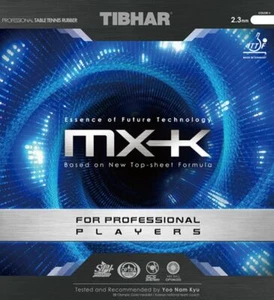 Esponja de goma de tenis de mesa Tibhar MX-K, MX-K(H) para jugadores profesionales - Imagen 1 de 13