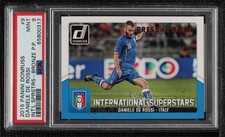 2015 Donruss International Superstars Press Proof Bronze Daniele De Rossi PSA 9