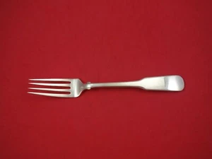 Colonial Fiddle by Tuttle Sterling Silver Dinner Fork 8" Flatware - Picture 1 of 1