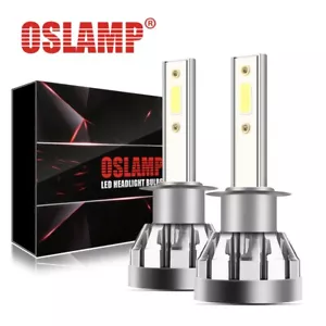 Pair MINI H1 LED Headlight Bulbs Conversion Kit High/Low Beam 6000K Xenon White - Picture 1 of 11