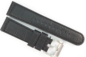 TW Steel Marc Coblen Edition Uhrenarmband 22mm Bobustes, Weiches Leder Schwarz - Bild 1 von 3