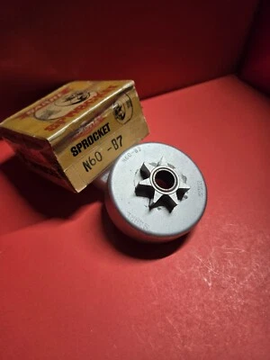 Piñón Sabre N60-B7 .404" x 7T Strunk, General, Monark SKM, Stevens, Wright Foto 1 de 4