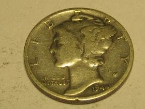 1944-P Mercury Head Dime ^^^^^^ - Picture 1 of 4