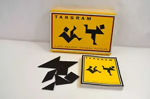 Tangram 1600 Ancient Chinese Puzzles Board Game Barnes & Noble Complete 2001 - Picture 1 of 10
