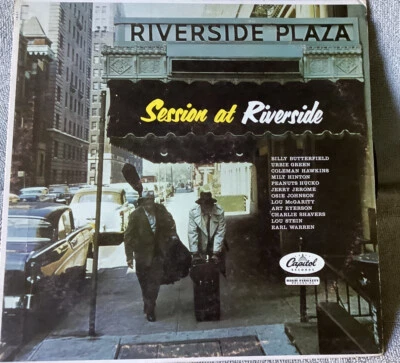 Vintage Vinyl  Riverside Plaza  #T-761. Session at Riverside Capitol Record JAZZ - Image 1 of 4