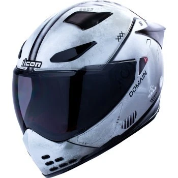 Icon Domain Helmet Full Face - Future Proof Gray - Adult Size XS  - Image 1 of 3