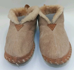 LL Bean Wicked Good Zapatillas Bota Sin usar, en caja para mujer 10 M Marrón Gamuza Sherpa Sin cordones - Imagen 1 de 8