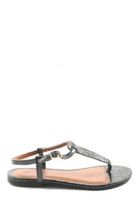 H&M Sandalo Dianette Donna Sandalo Taglia IT 36 nero stile casual - Foto 1 di 6