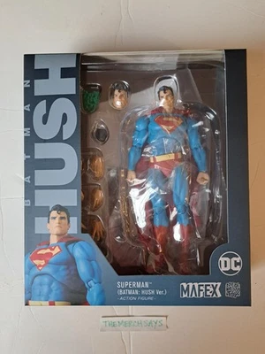 MEDICOM MAFEX DC HUSH SUPERMAN 117 REEDICIÓN NUEVO SIN ABRIR BATMAN 2024 Foto 1 de 4