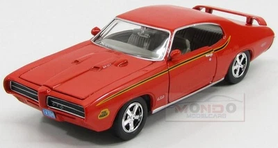 1:24 MOTORMAX Pontiac Judge Gto Coupe 1969 Orange MTM73242OR - Immagine 1 di 2